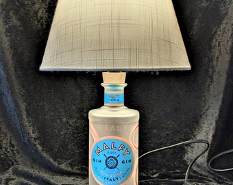 Pink Grapefruit Lamp, Upcycled, Gift Idea