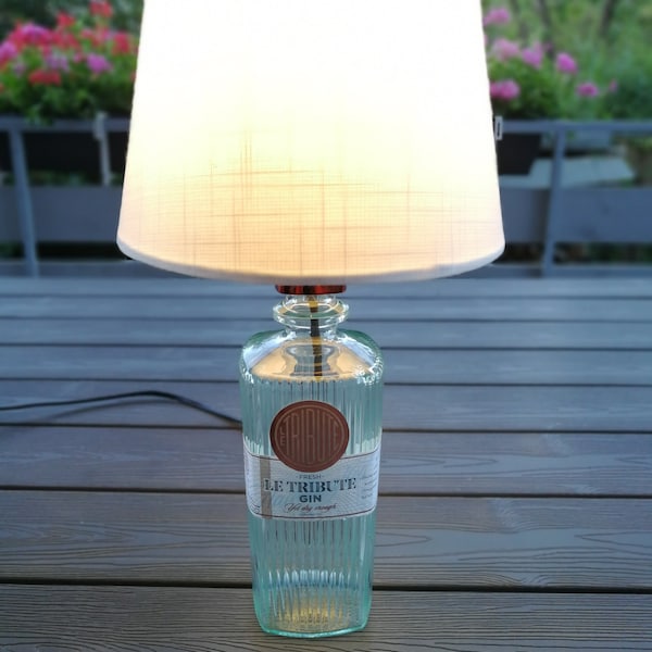 Le Tribute Gin Upcycling Lampe, Geschenk, weitere Lampenschirme auf Anfrage