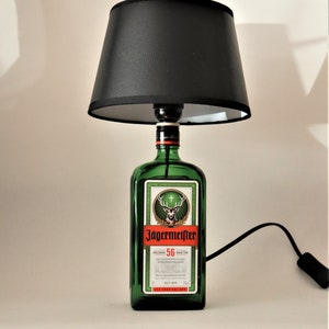 Jägermeister 0.7l lamp, upcycling, gift, cozy