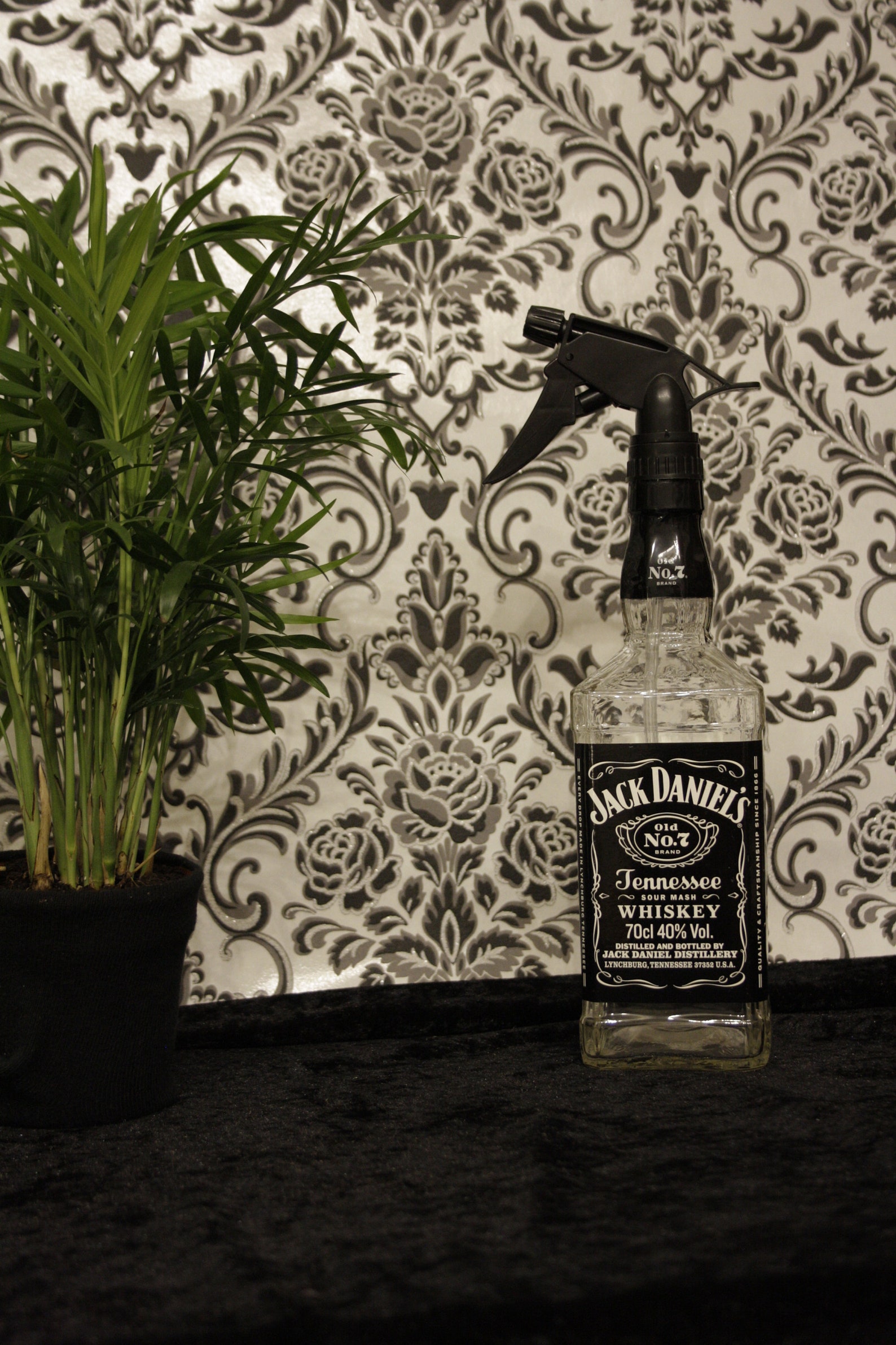 Jack Daniels 0.7l Spray Bottle Upcycled Etsy