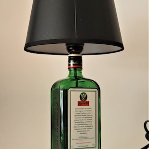 Jägermeister 0.7l lamp, upcycling, gift, cozy image 5