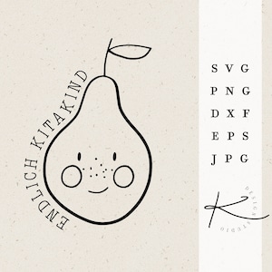 KITAKIND PLOTTER FILE / Inscripción escolar svg png dxf jpg eps paquete de archivos para inscripción de archivos de trazador