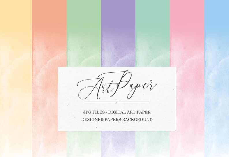 DIGITAL PAPER BACKGROUND watercolor art backgrounds hand drawn for scrapbooking graphic design and many more