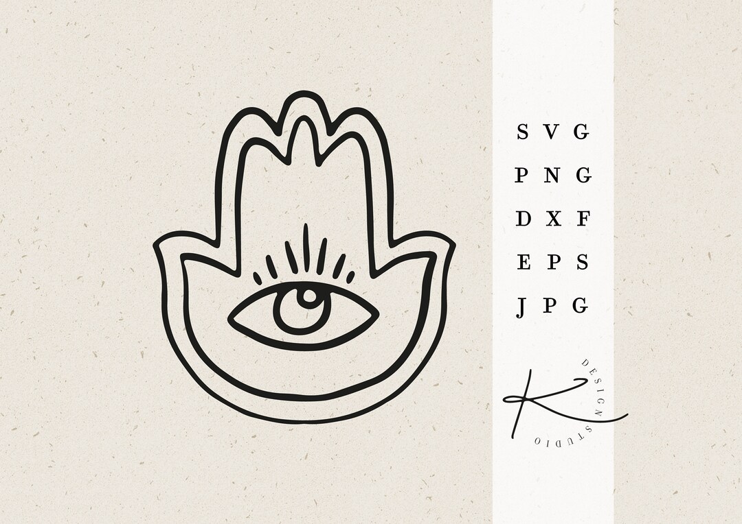 HAND CUT FILE / Svg Png Dxf Jpg Eps File Bundle for Plotter Etsy