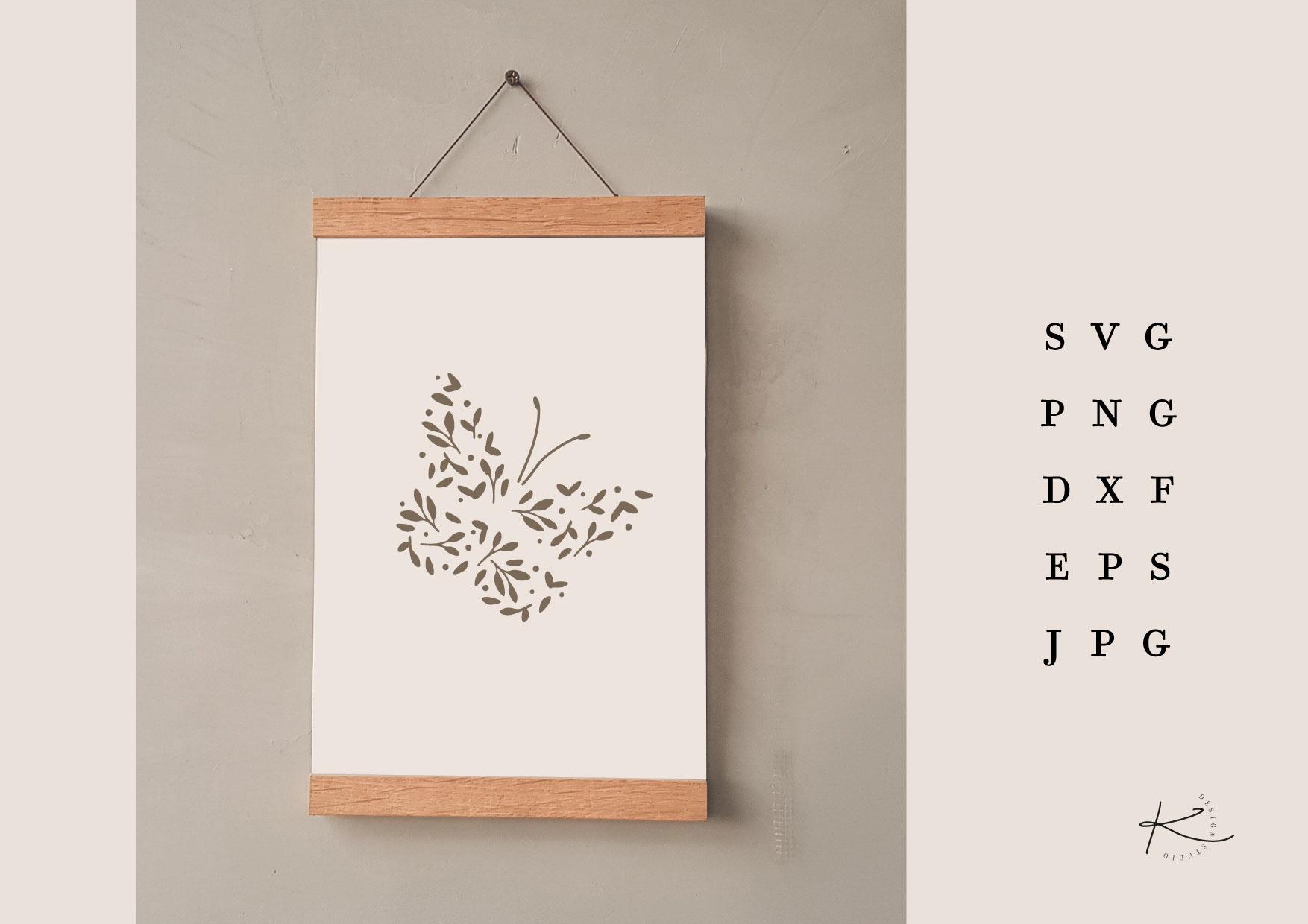 BUTTERFLY PLOTTER FILE / Svg Png Dxf Jpg Eps File Bundle for Plotter ...
