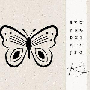 ARCHIVO DE CORTE DE MARIPOSA / svg png dxf jpg eps paquete de archivos para trazador