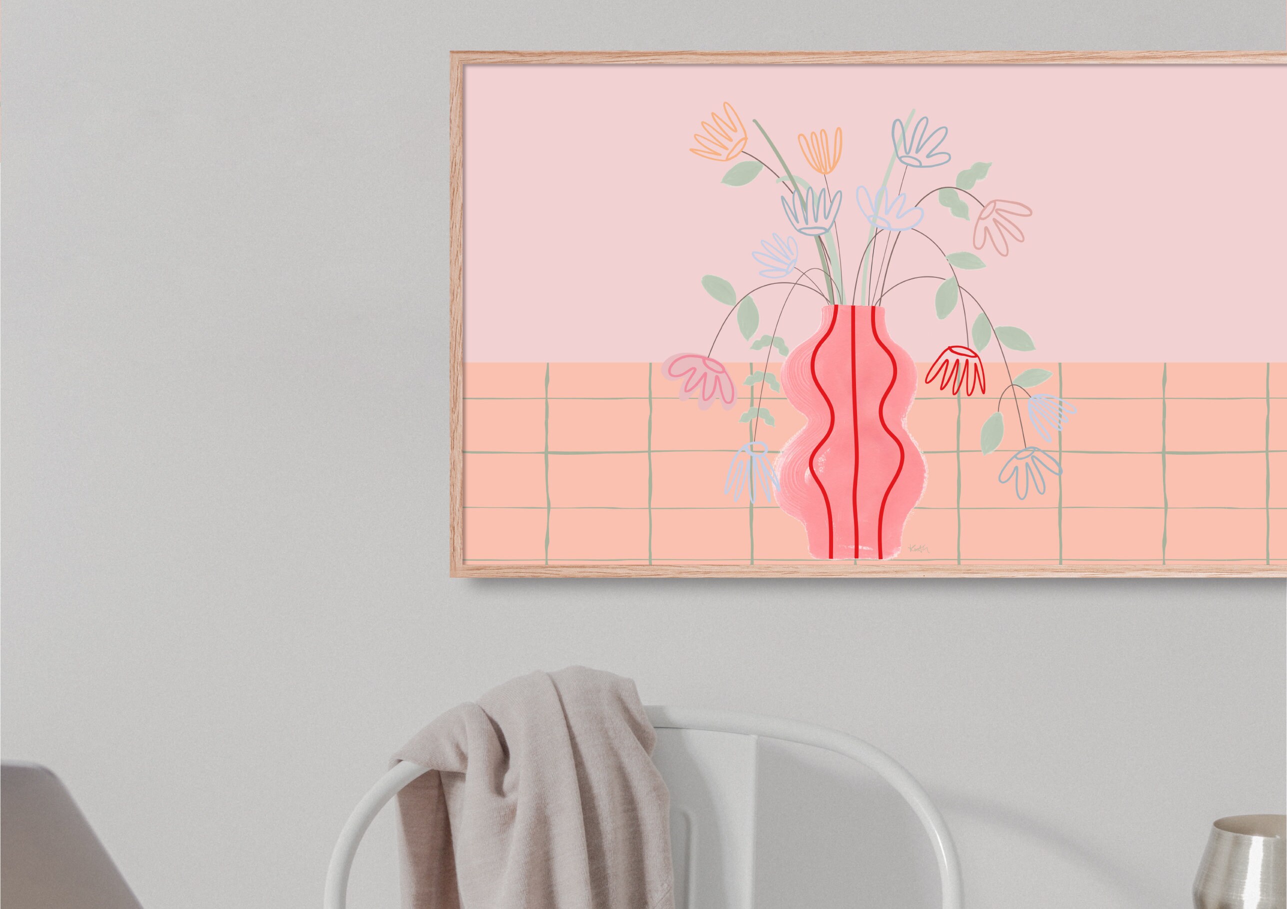 TV FRAME ART / Summer Colorful Modern Art Backgrounds for Your TV - Etsy