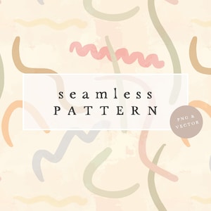 PATTERN STRIPES / hand drawn seamless Kids Pattern for Graphic Design, Fabrics and many more
