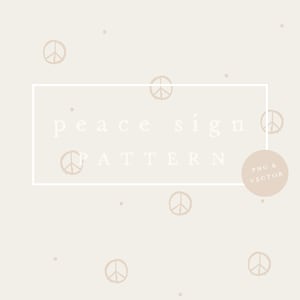 PATTERN PEACE / hand drawn seamless Kids Pattern for Graphic Design, Fabrics and many more