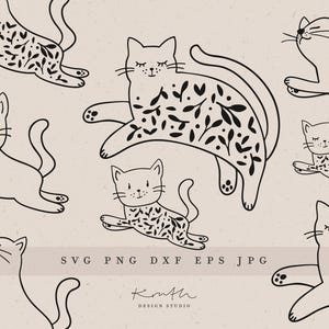 CAT SET PLOTTER FILE / svg png dxf jpg eps Set Plotter File Clipart