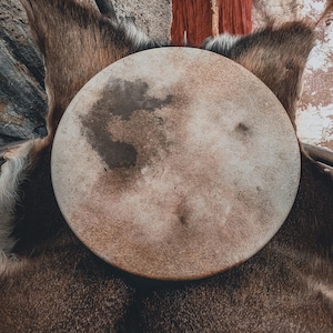 14&#39;&#39; Shamanic Deer medicine drum - shamanic drums UK