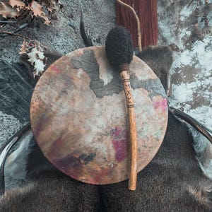 16&#39;&#39; Shamanic Deer medicine drum - shamanic drums UK