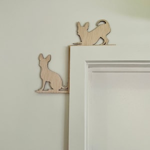 Chihuahua Window or Door Trim , Chihuahua Wall Art, Chihuahua dog Home Decor