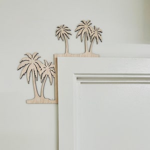 Palm Tree Window or Door Trim , Palm Tree Wall Art, Palm Tree Home Decor