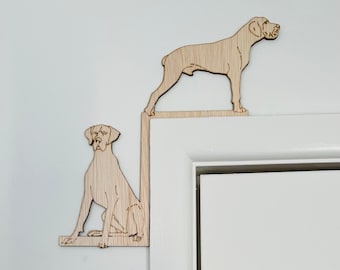 Adornos para puertas y ventanas de gran danés, arte mural con perros, decoración del hogar de gran danés