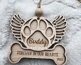 Adorno conmemorativo personalizado para perro: recuerdo de la pérdida de una mascota, hecho en Australia