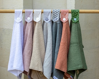 Toalla de mano colgante de algodón orgánico Royal Doulton: Decoración de cocina moderna