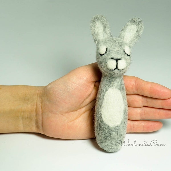 Feutre lapin lapin lièvre animal de Pâques doux peluche ornement pour nouveau-né bébé fille garçon cadeau posant des accessoires de photographie de séance photo