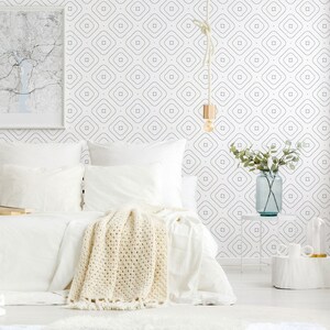 Directions White Mint /& Coral \u2022 Easy to Apply Removable Peel /'n Stick Wallpaper Ships FREE!