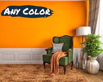 Solid Color Peel and Stick wallpaper / One Color Removable wallpaper / Custom Solid Color wallpaper - Self-adhesive or Traditional