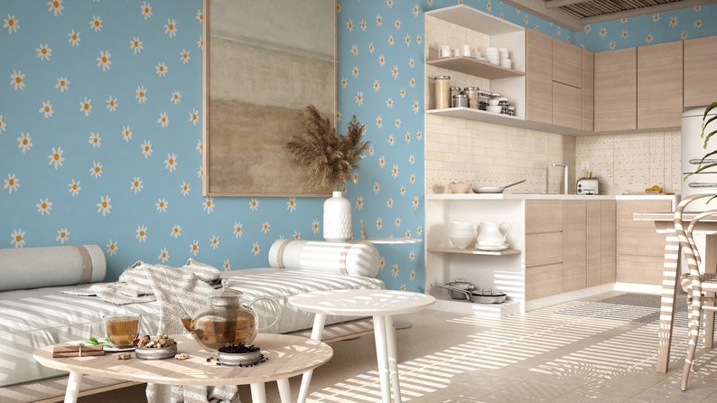 Traditional Fancy Walls Botanical Wallpaper