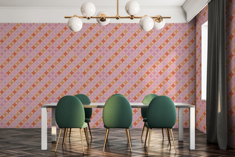 Traditional Fancy Walls Retro Wallpaper