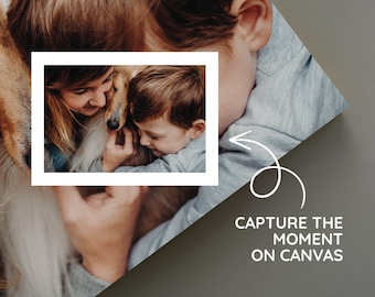 Canvas Prints From Photos - Photo on Canvas / Personalized Canvas prints - stretched or rolled