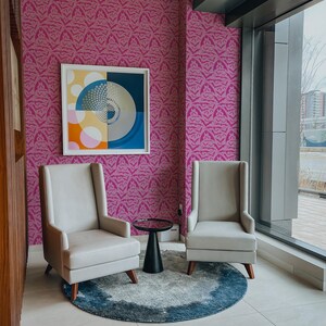 Traditional Fancy Walls Eclectic Wallpaper