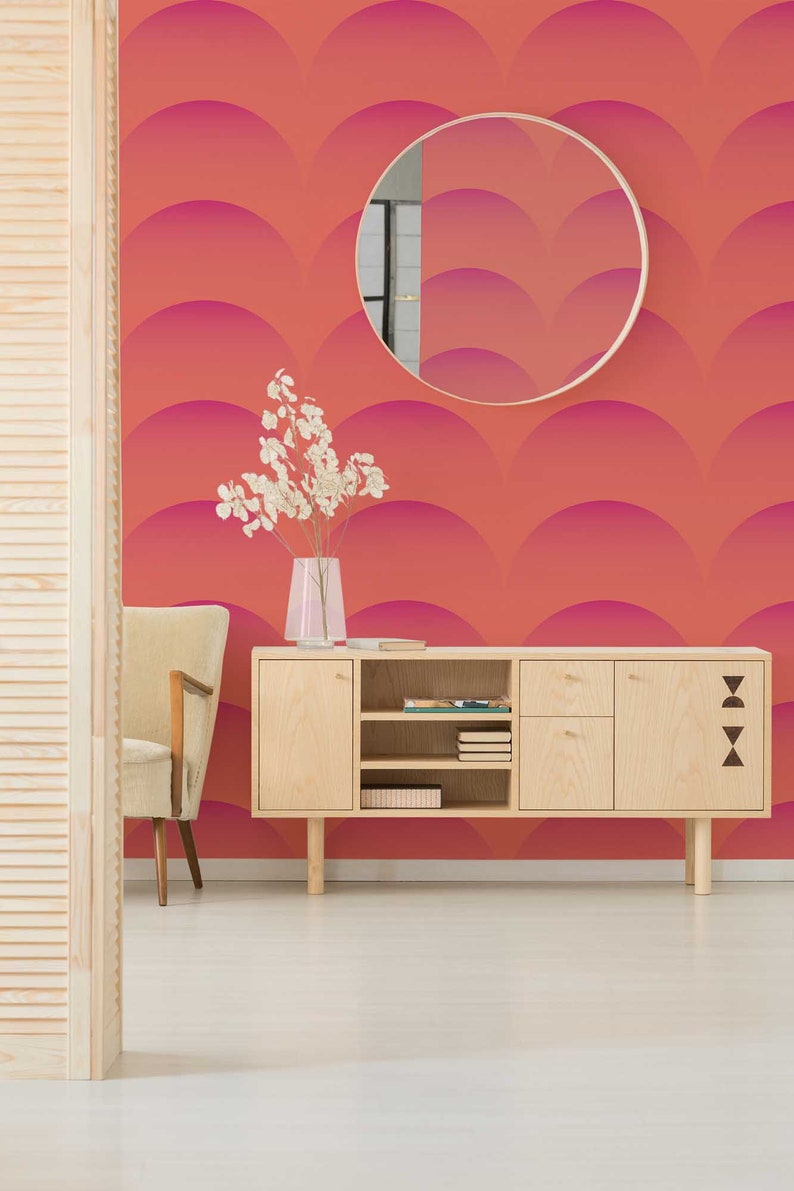 Geometric Eclectic Removable Wallpaper by Fancy Walls