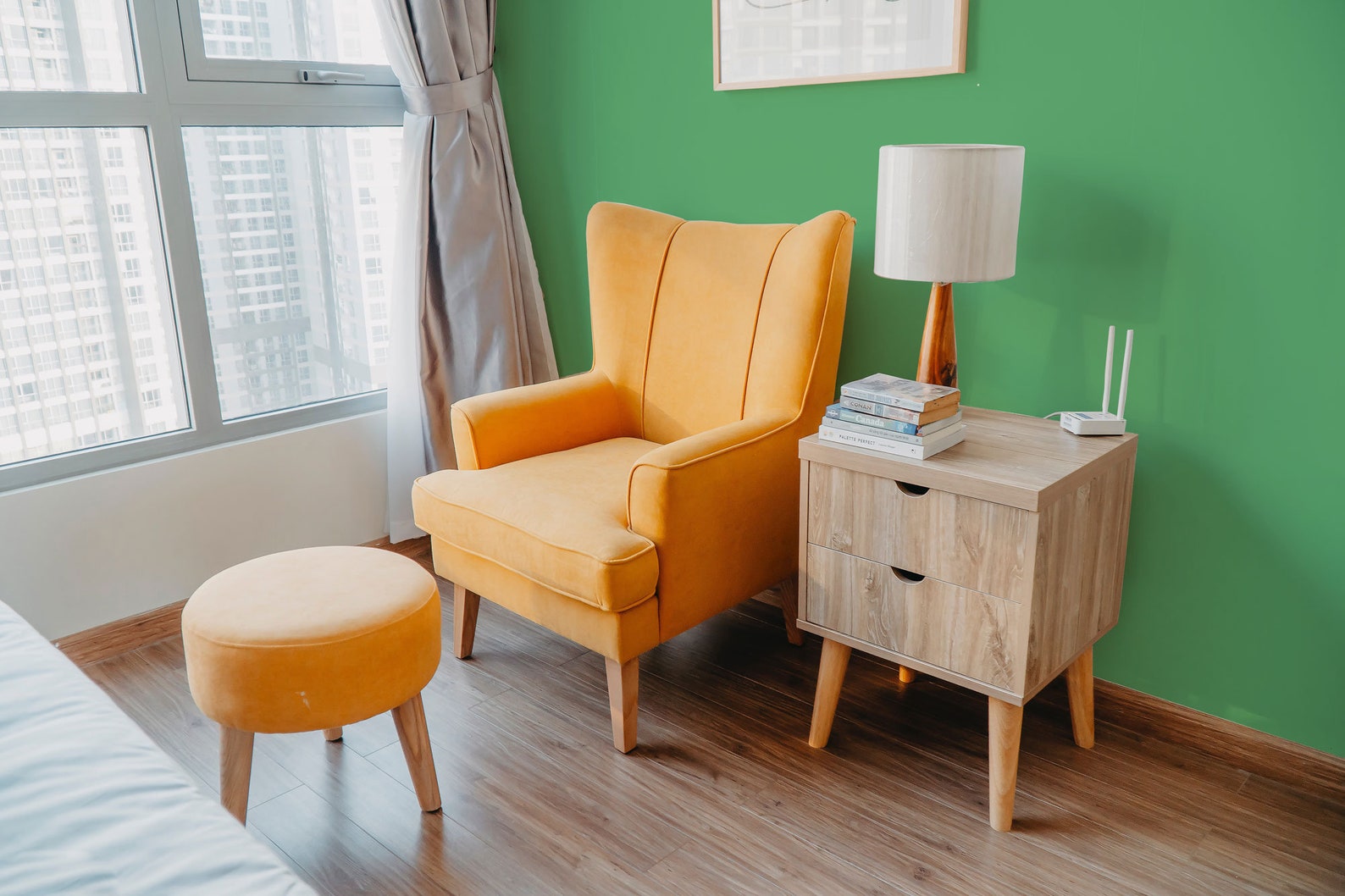 Emerald Green Peel and Stick Wallpaper / Solid Emerald Green Etsy