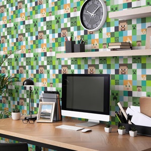 Colorful Fun Peel and Stick Wallpaper, design by Fancy Walls
