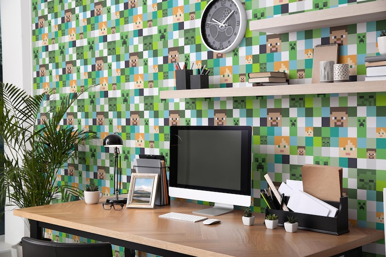 Colorful Fun Peel and Stick Wallpaper, design by Fancy Walls