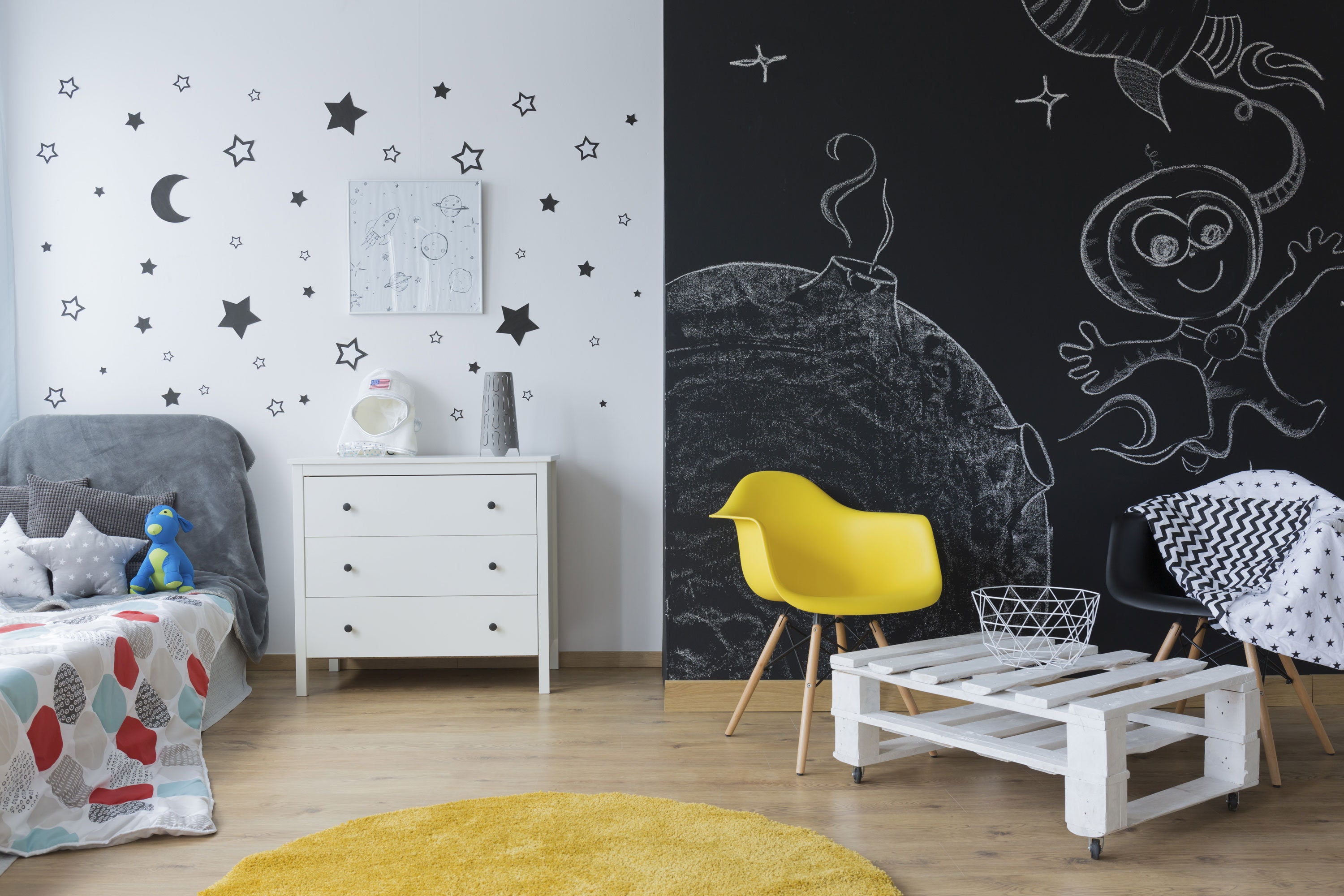 NUOBESTY 6 Sets Whiteboard Wall Stickers Chalkboard Wall Sticker Wall Board  Black Chalkboard Wallpaper Chalk Wallpaper Peel and Stick Home Teaching