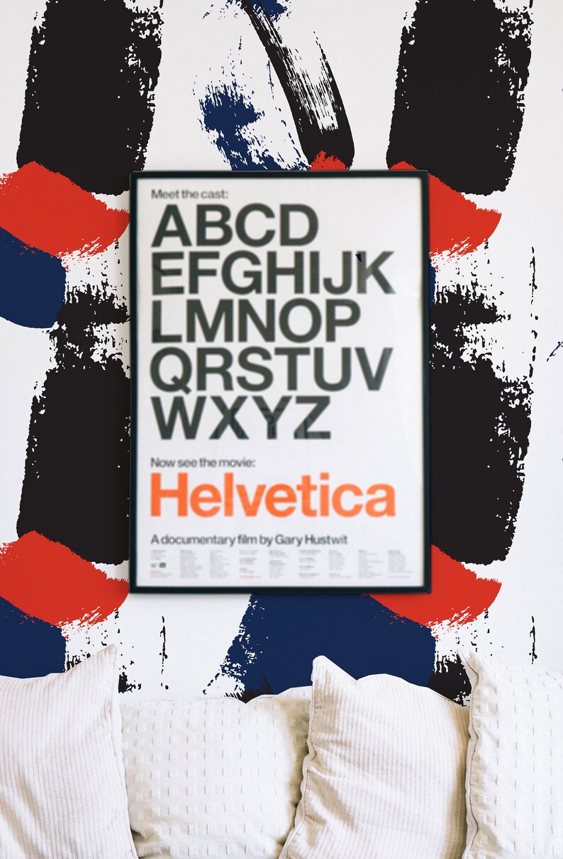 Paint Stroke Peel and Stick Wallpaper / Brush Stroke Removable Etsy