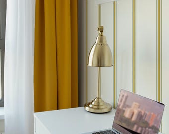 Beige Vertical Stripes Wallpaper: Minimalist Lined Pattern (Non-Pasted, Pre-Pasted, Peel and Stick, Custom Sizes)