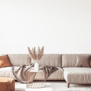 Solid White Peel and Stick Wallpaper / Plain White Removable Wallpaper