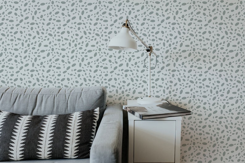 Seamless Dots Removable Wallpaper / Custom Color Dots Peel and Etsy
