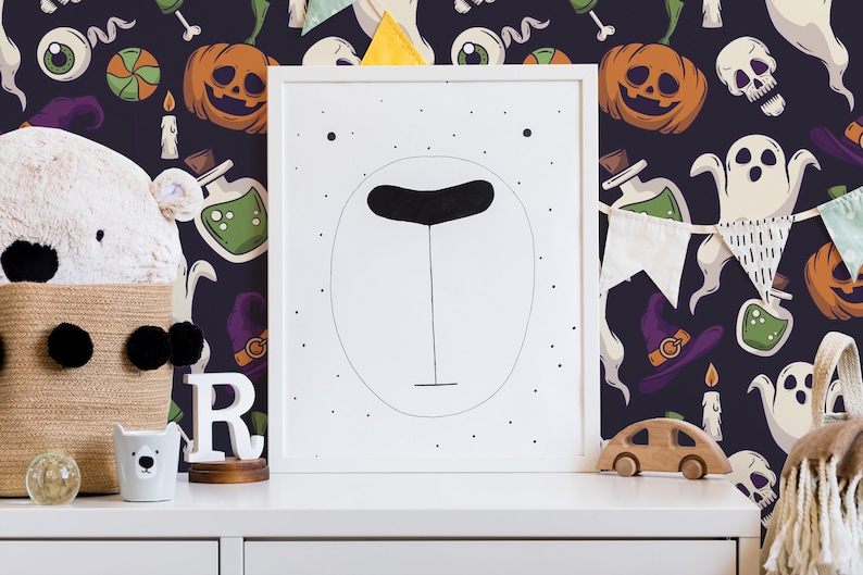 Fancy Walls Colorful Fun Peel and Stick Wallpaper