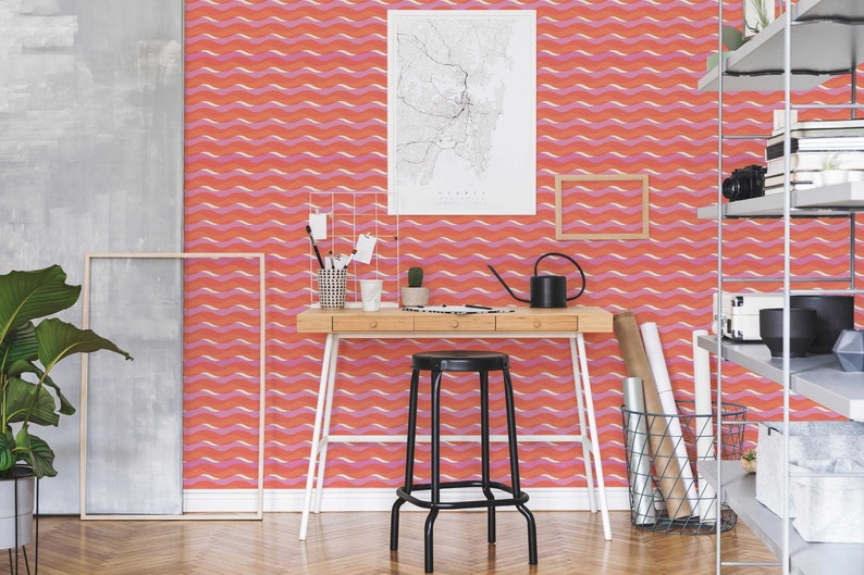 Geometric Eclectic Removable Wallpaper by Fancy Walls