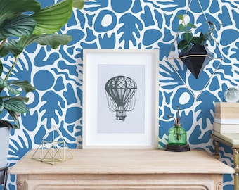 A-Street Prints Trianon Botanical Wallpaper Blue 10.05m x 52cm A-Street Prints Trianon Botanical Wallpaper Blue 10.05m x 52cm