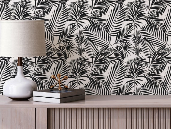 Black and White Wallpaper Peel and Stick Modern India  Ubuy