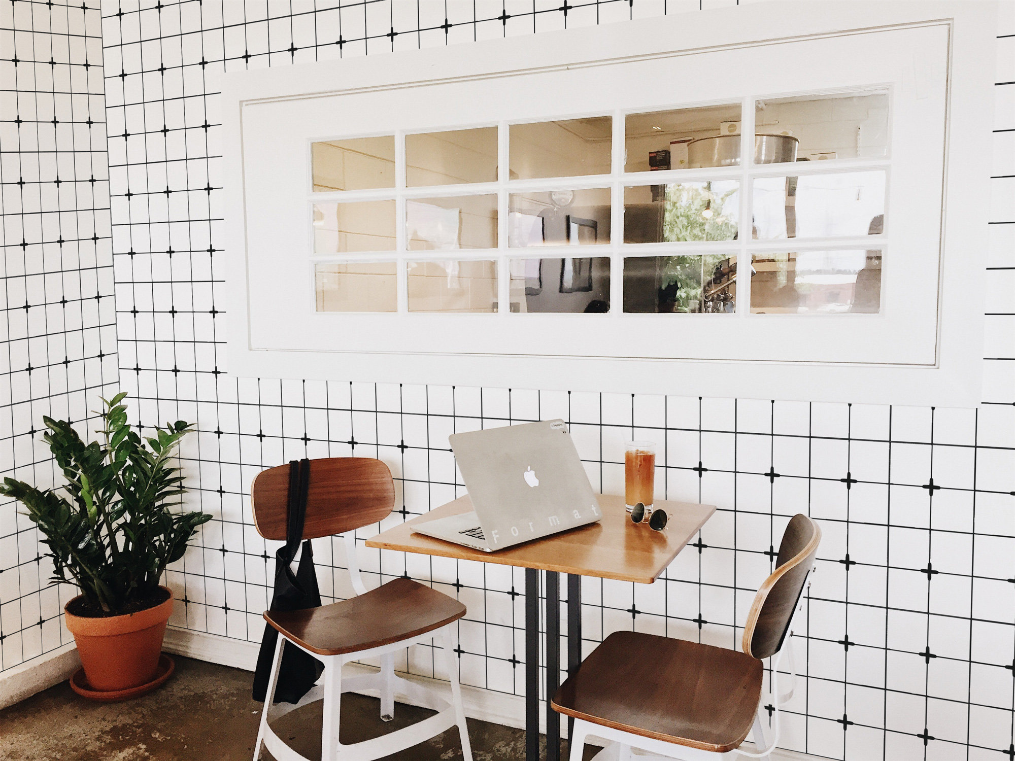 Black and White Tile Removable Wallpaper / Minimalist Peel and Etsy