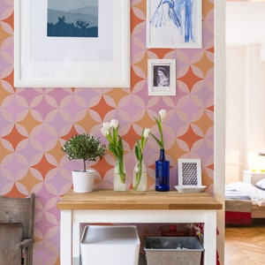 Unpasted Wallpaper - Geometric Retro by Fancy Walls