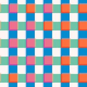 Colorful Check wallpaper - Peel and Stick Wallpaper or Non Pasted Wallpaper / Geometric Removable wallpaper / Colorful wallpaper image 2