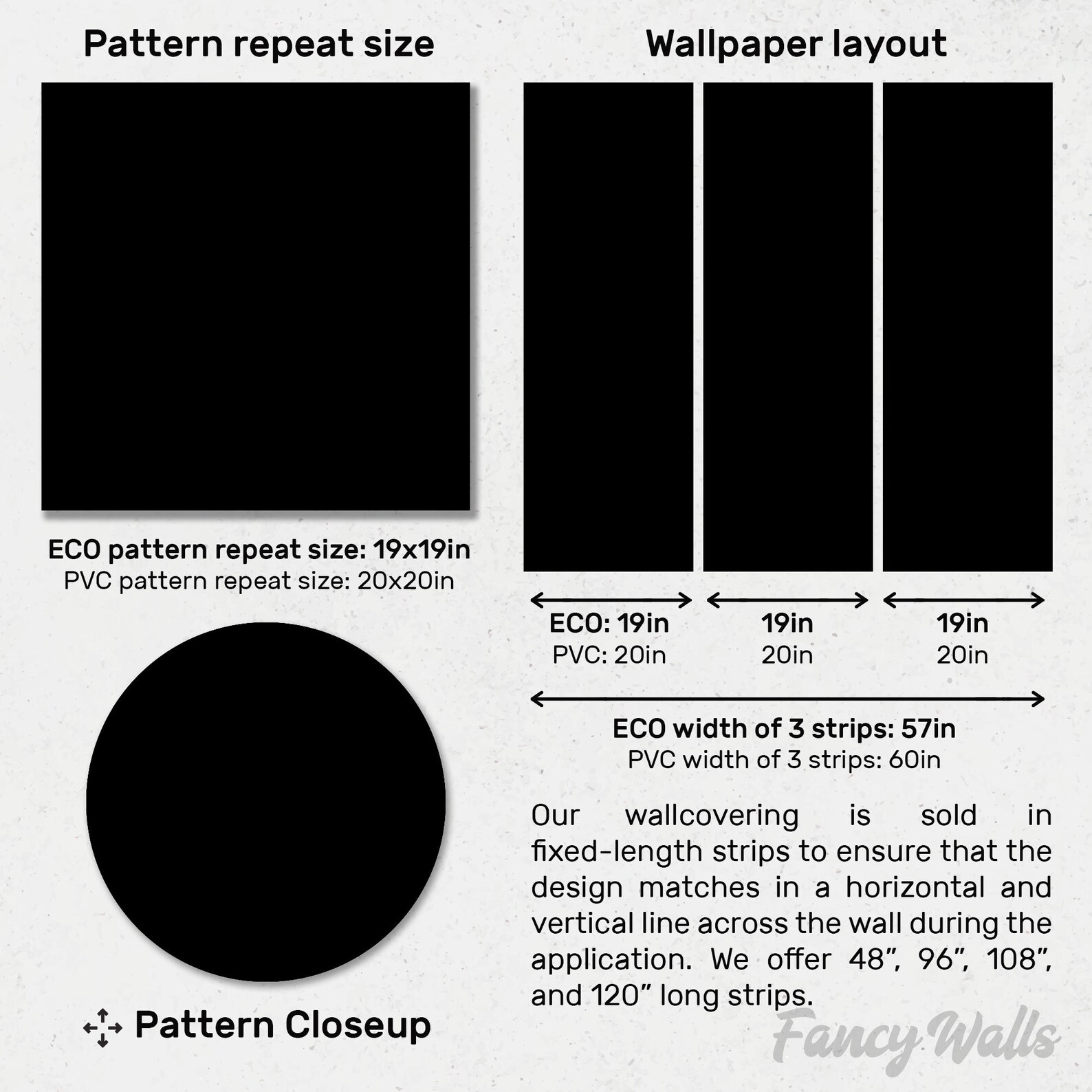 Solid black peel and stick wallpaper / Solid black removable Etsy