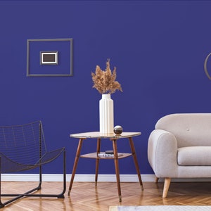 Fancy Walls Navy blue Solid color Peel and Stick Wallpaper
