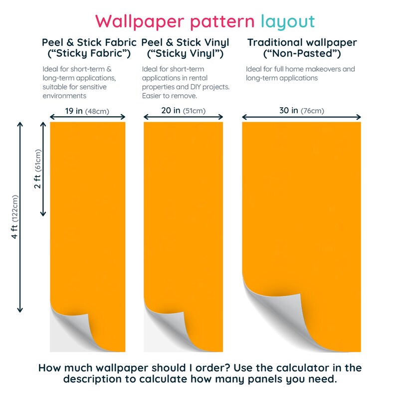 Solid Color Peel and Stick Wallpaper / One Color Removable Etsy