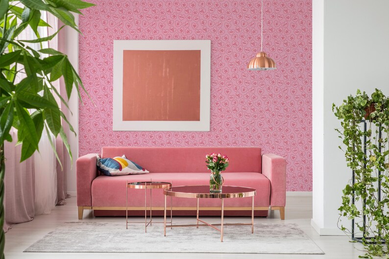 Traditional Fancy Walls Eclectic Wallpaper