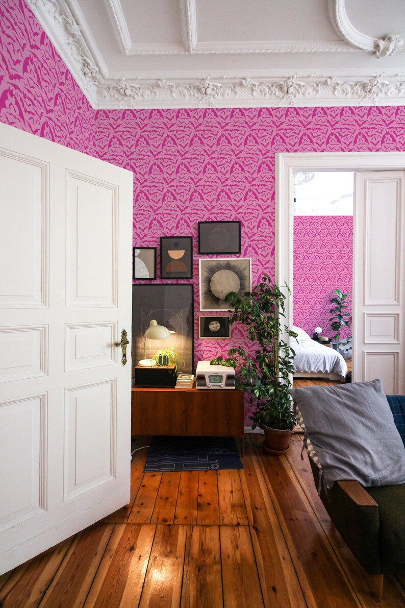 Unpasted Wallpaper - Halloween Eclectic by Fancy Walls
