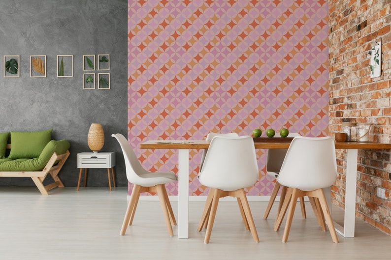 Fancy Walls Retro Removable Wallpaper
